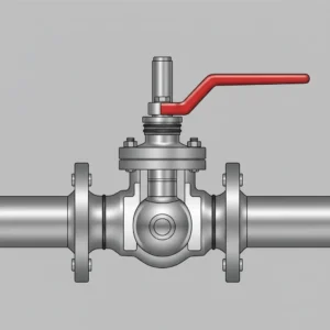 ساختار شیر توپی استیل