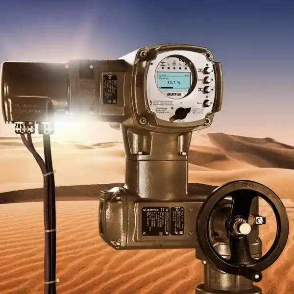 راهنمای کامل عملگرهای ربعگرد AUMA: عملکرد، مدلها و کاربردهای صنعتی